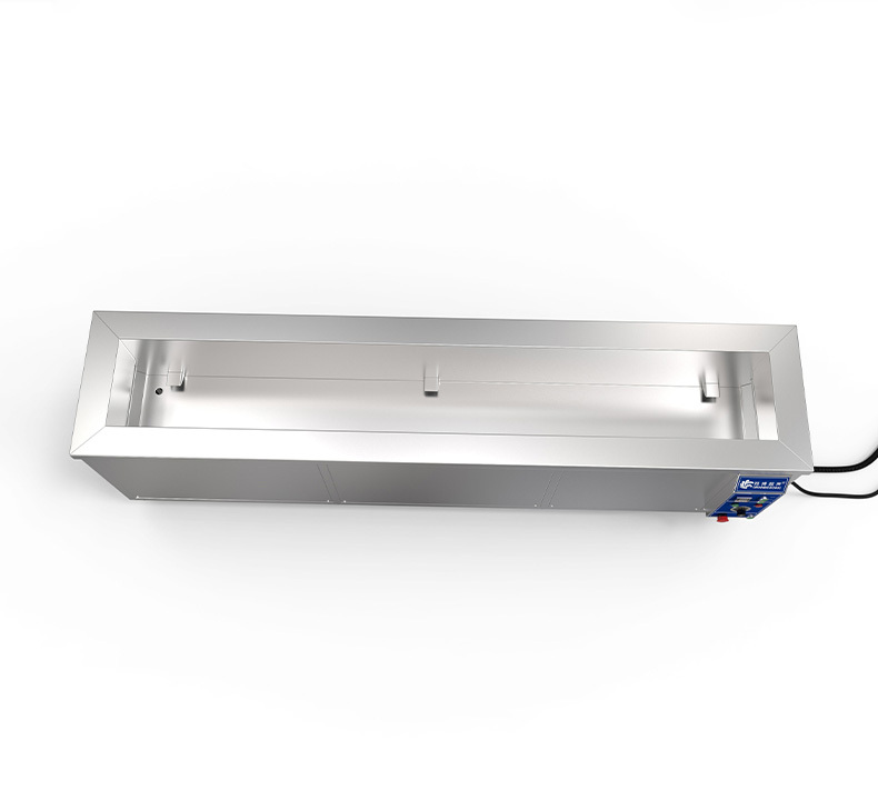 冠博仕GM2472長(zhǎng)條型單槽超聲波清洗機(jī)｜72L/1200W｜ 五金零件槽長(zhǎng)條鐵鋁銅條除油清潔機(jī)
